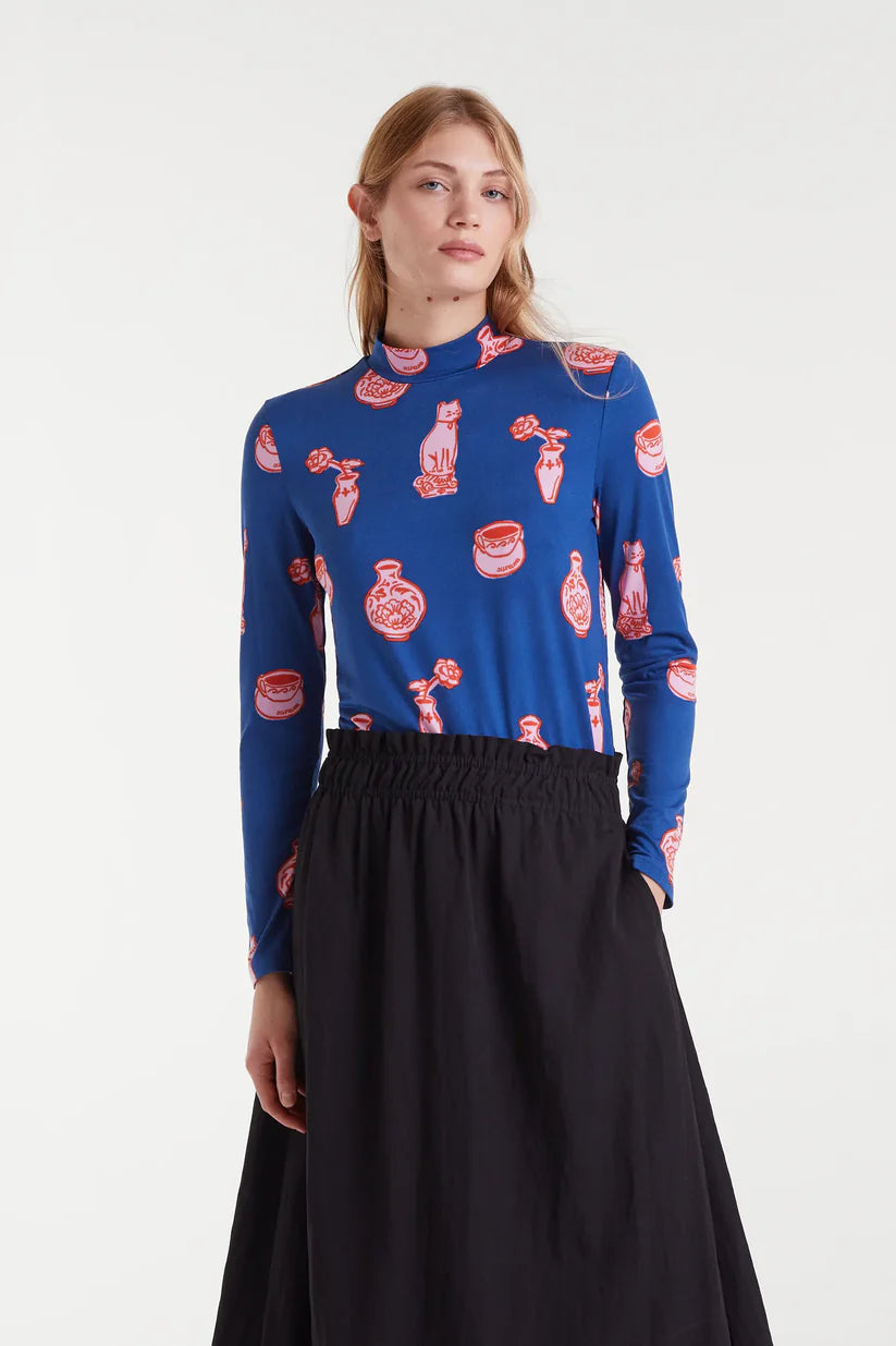 CAMISETA CON ESTAMPADO PORCELAIN COMPAÑÍA FANTÁSTICA