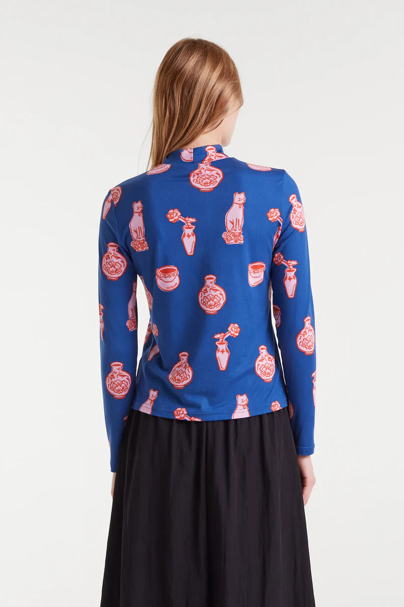 CAMISETA CON ESTAMPADO PORCELAIN COMPAÑÍA FANTÁSTICA