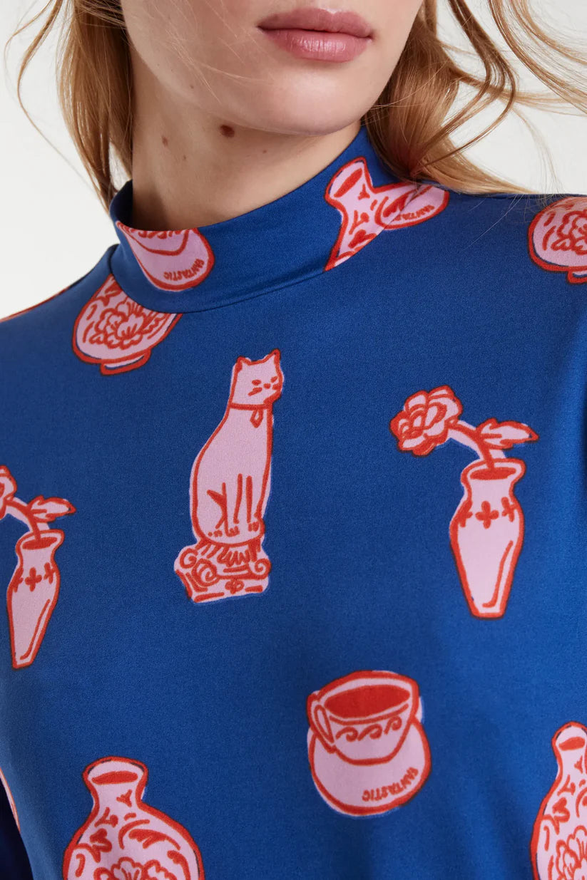 CAMISETA CON ESTAMPADO PORCELAIN COMPAÑÍA FANTÁSTICA