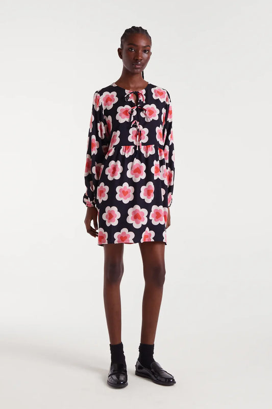 VESTIDO CORTO CON ESTAMPADO SWEETHEART COMPAÑÍA FANTÁSTICA