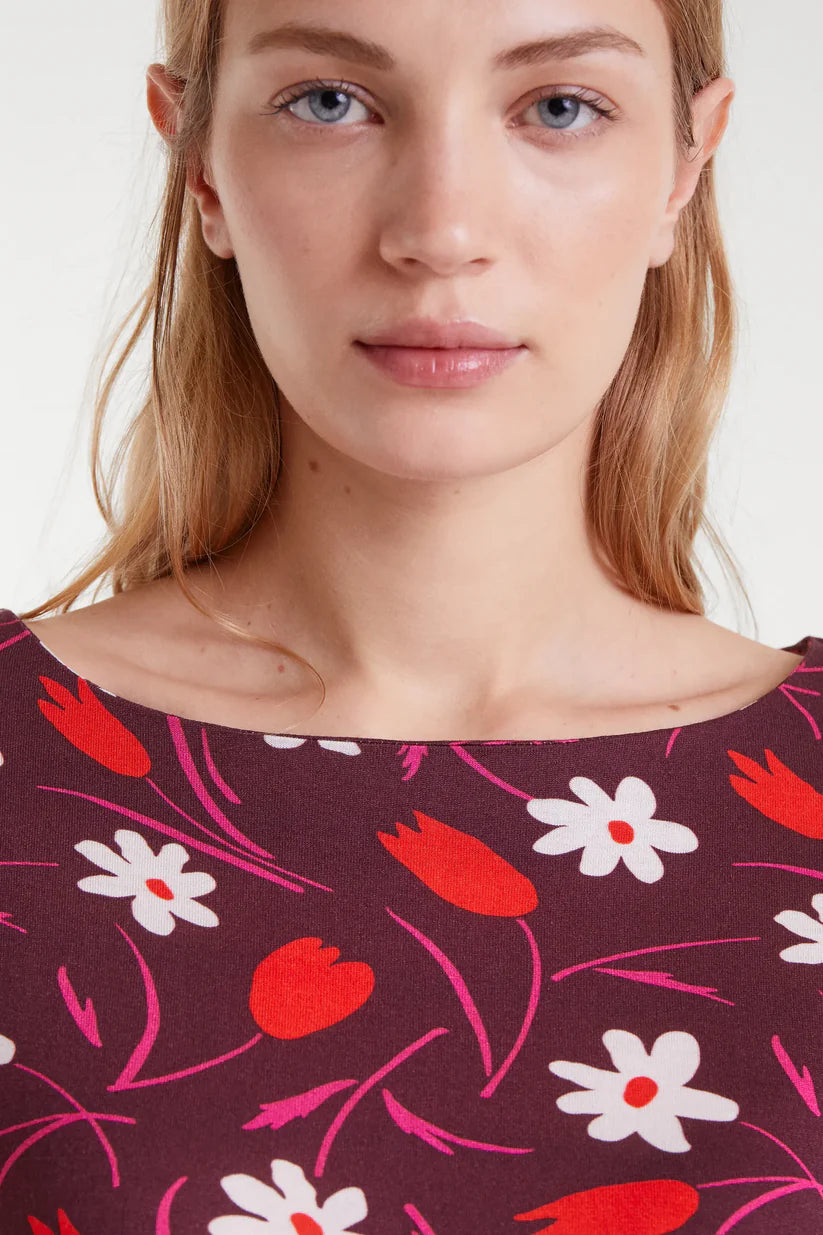 CAMISETA MANGA LARGA ESTAMPADO TULIPANES COMPAÑÍA FANTÁSTICA