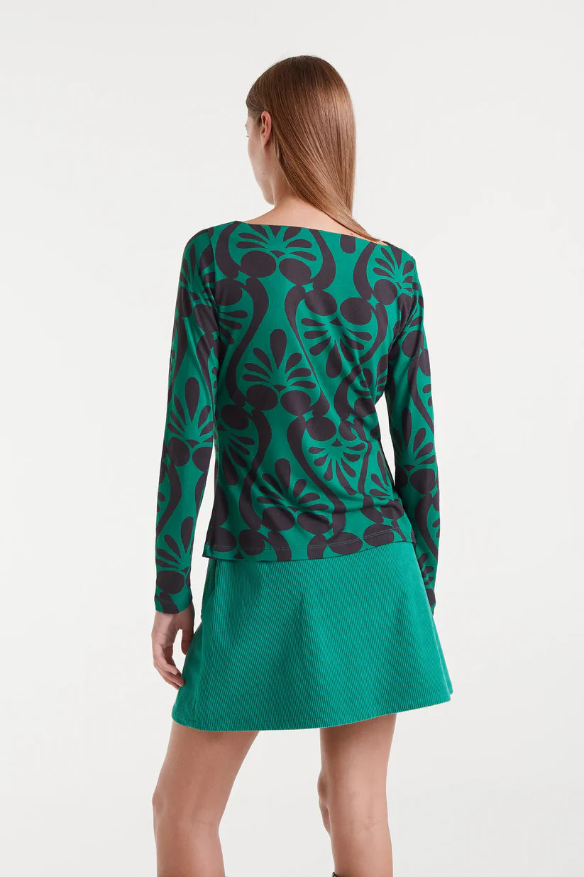 CAMISETA CON ESTAMPADO BAROQUE COMPAÑÍA FANTÁSTICA