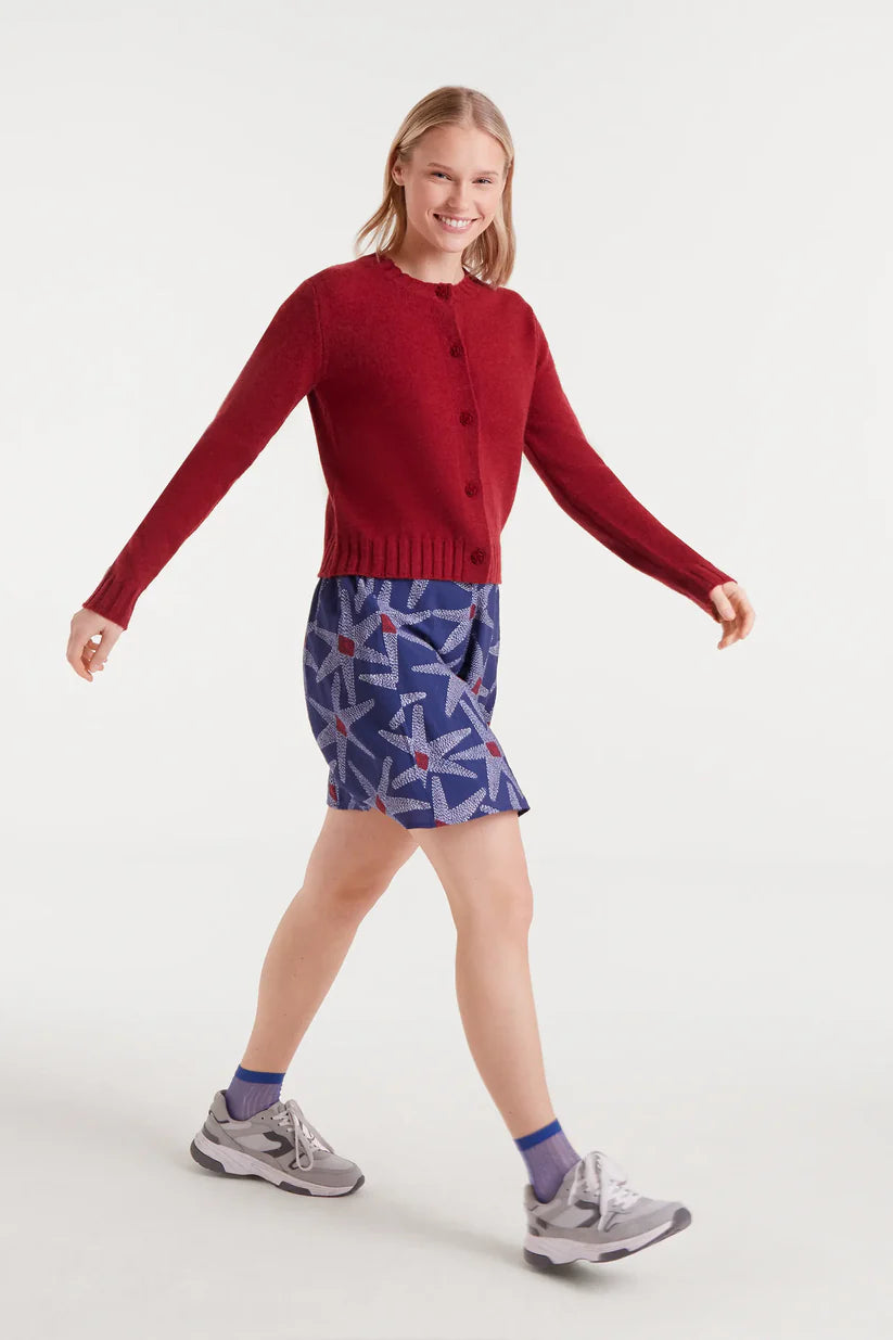 CÁRDIGAN DE PUNTO ROJO COMPAÑÍA FANTÁSTICA