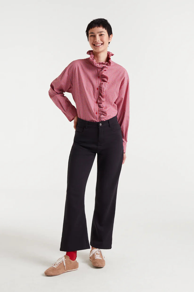 CAMISA 100% ALGODÓN CUADRO VICHY ROJO COMPAÑÍA FANTÁSTICA