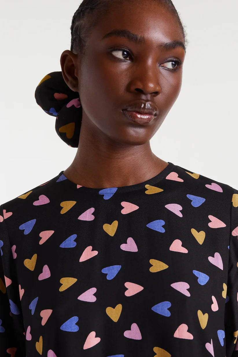 VESTIDO CORTO ESTAMPADO POTPOURRI COMPAÑÍA FANTÁSTICA