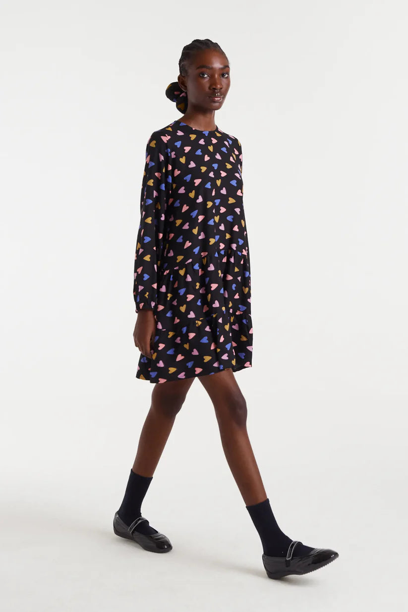 VESTIDO CORTO ESTAMPADO POTPOURRI COMPAÑÍA FANTÁSTICA