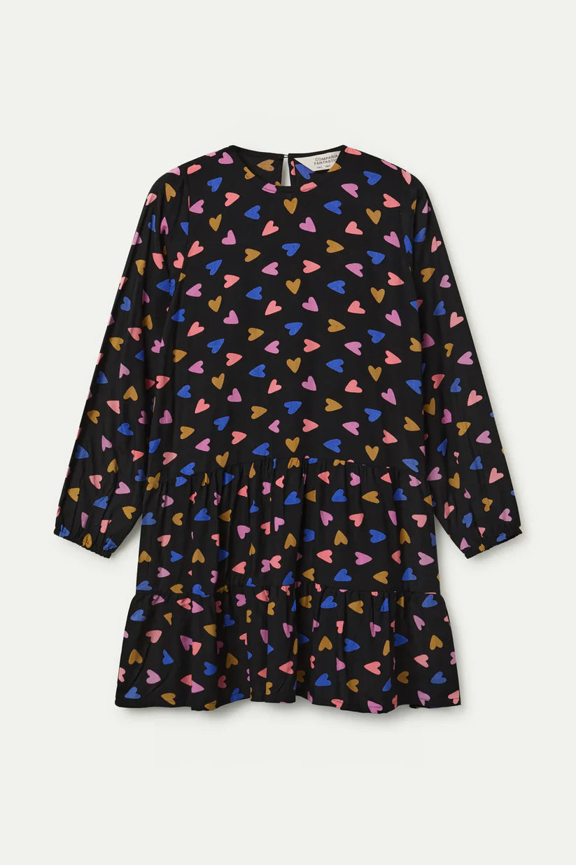 VESTIDO CORTO ESTAMPADO POTPOURRI COMPAÑÍA FANTÁSTICA