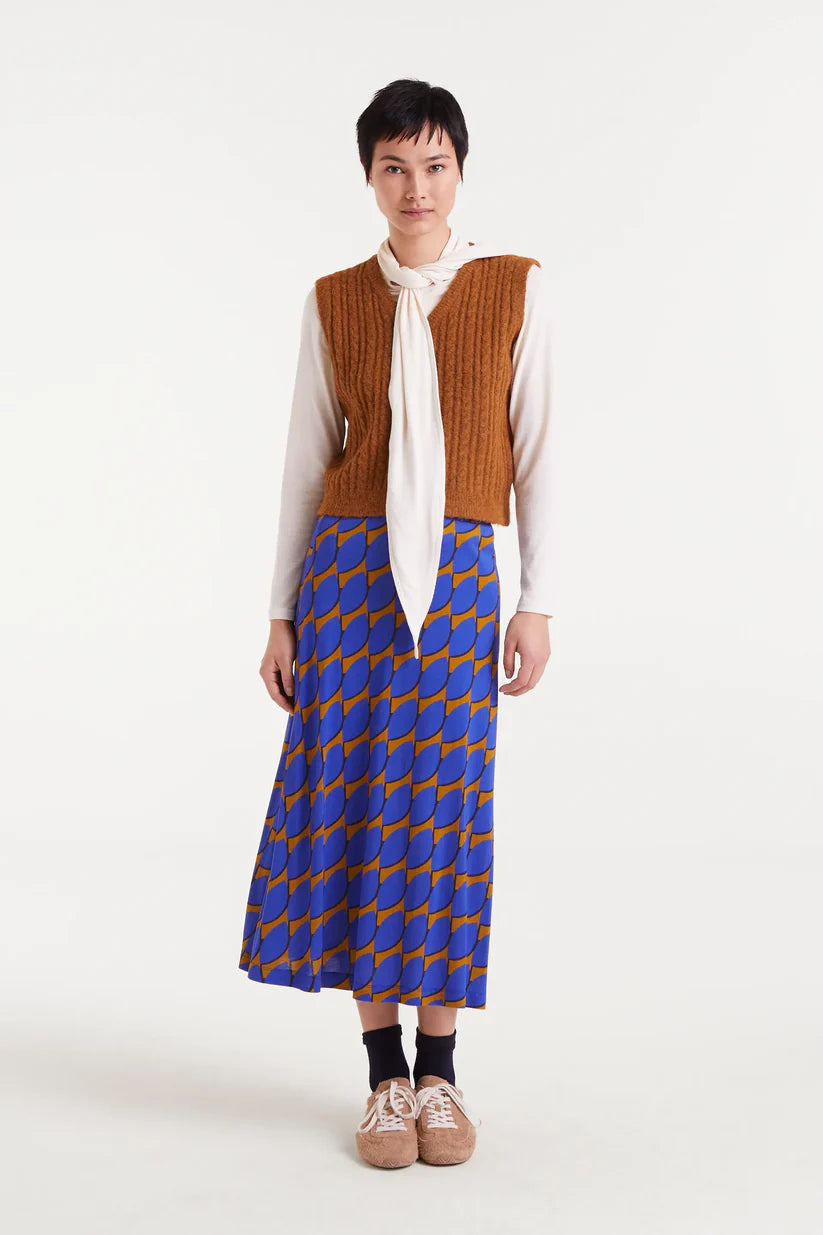 FALDA MIDI ESTAMPADO SKOUROS SMALL COMPAÑÍA FANTÁSTICA