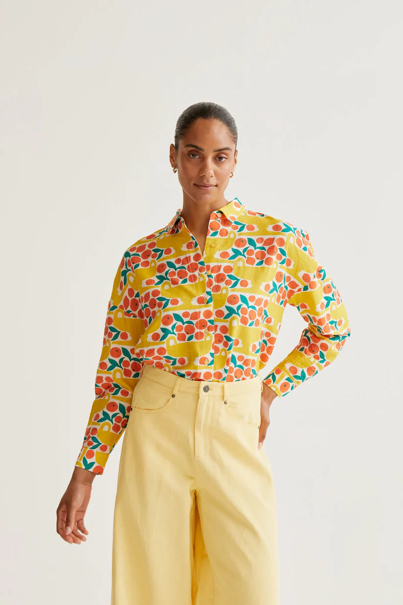 CAMISA ESTAMPADO CITRUS COMPAÑÍA FANTÁSTICA