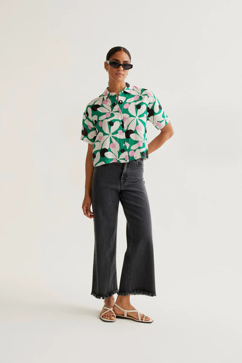 CAMISA ESTAMPADO HOSTA COMPAÑÍA FANTÁSTICA