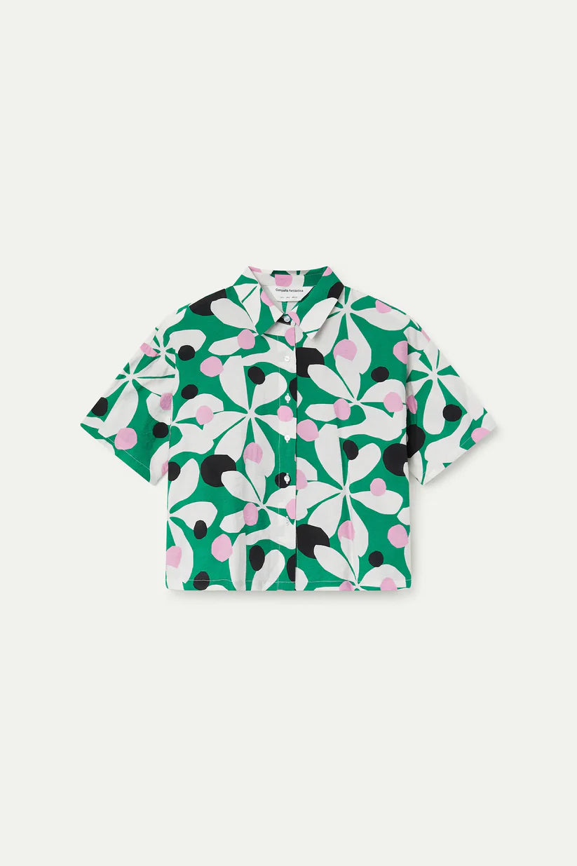 CAMISA ESTAMPADO HOSTA COMPAÑÍA FANTÁSTICA
