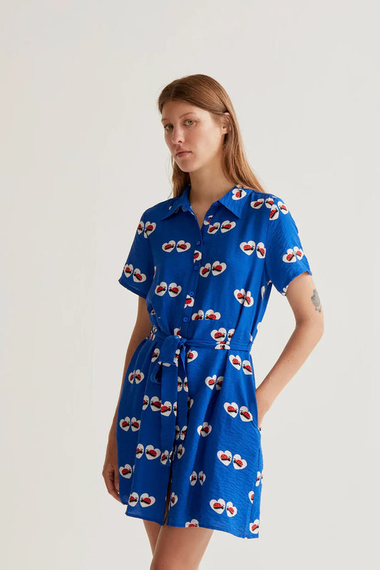 VESTIDO ESTAMPADO COCCINELLA COMPAÑÍA FANTÁSTICA