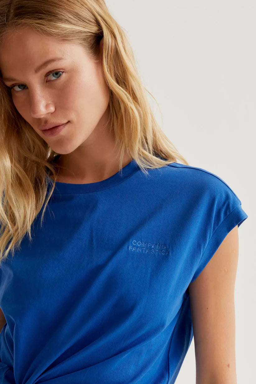CAMISETA 100% ALGODÓN AZUL COMPAÑÍA FANTÁSTICA