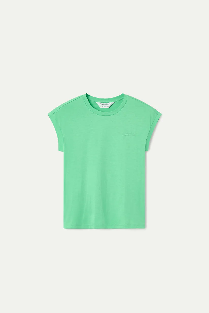 CAMISETA 100% ALGODÓN VERDE COMPAÑÍA FANTÁSTICA