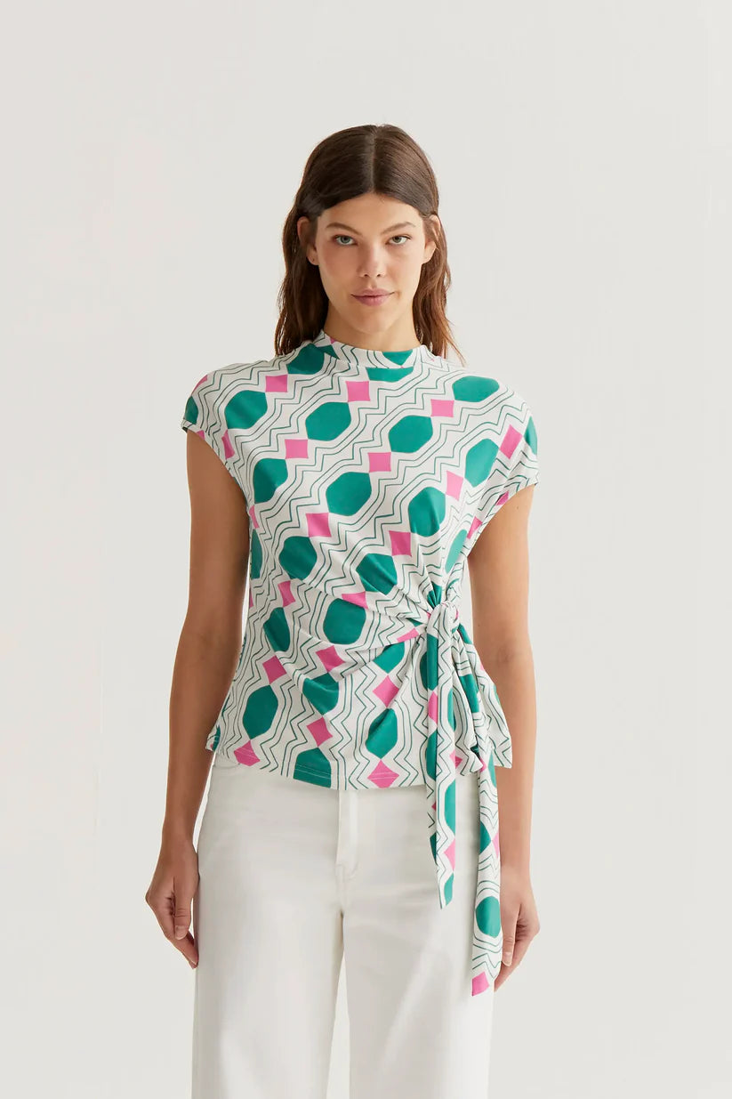 CAMISETA ESTAMPADO GEOMETRIC COMPAÑÍA FANTÁSTICA