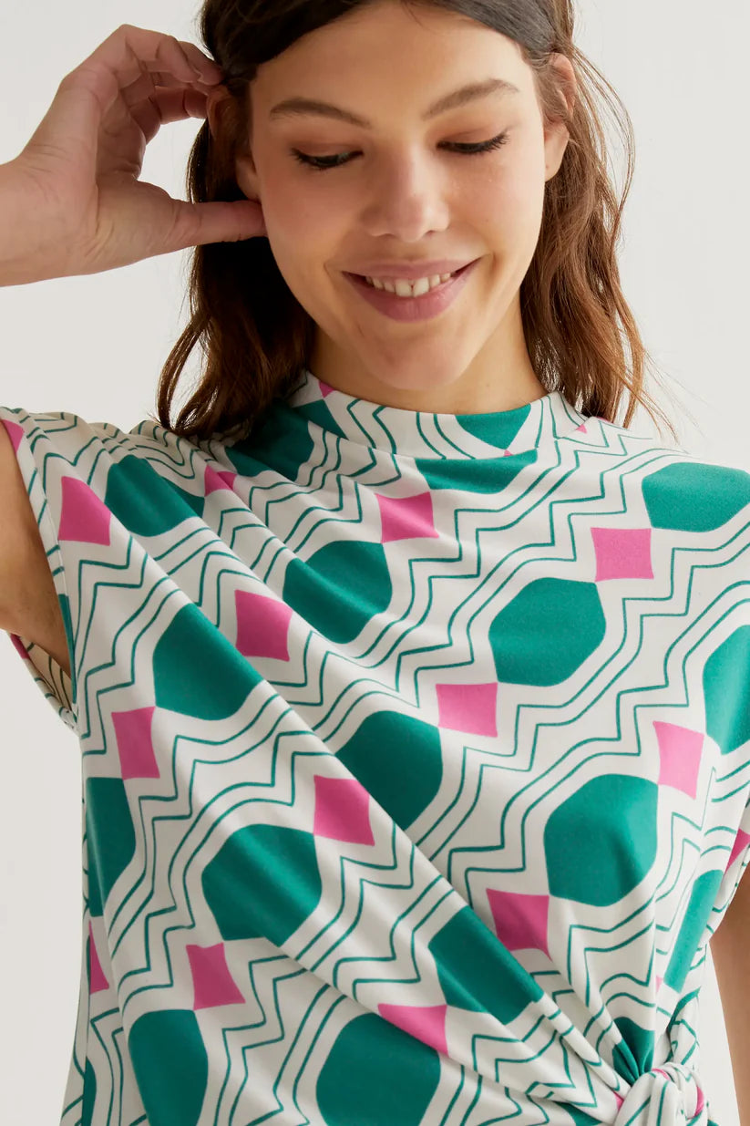 CAMISETA ESTAMPADO GEOMETRIC COMPAÑÍA FANTÁSTICA