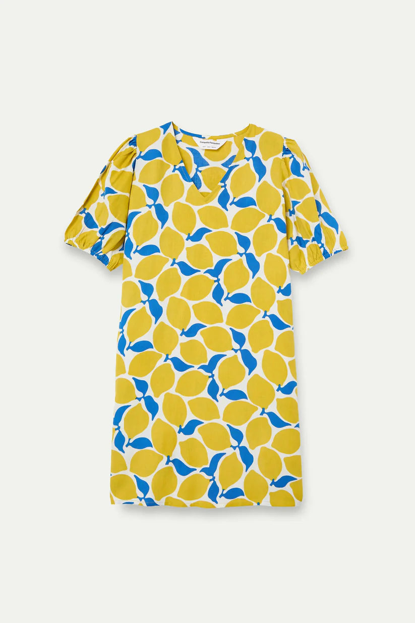 VESTIDO CORTO ESTAMPADO LIMONCELLO COMPAÑÍA FANTÁSTICA