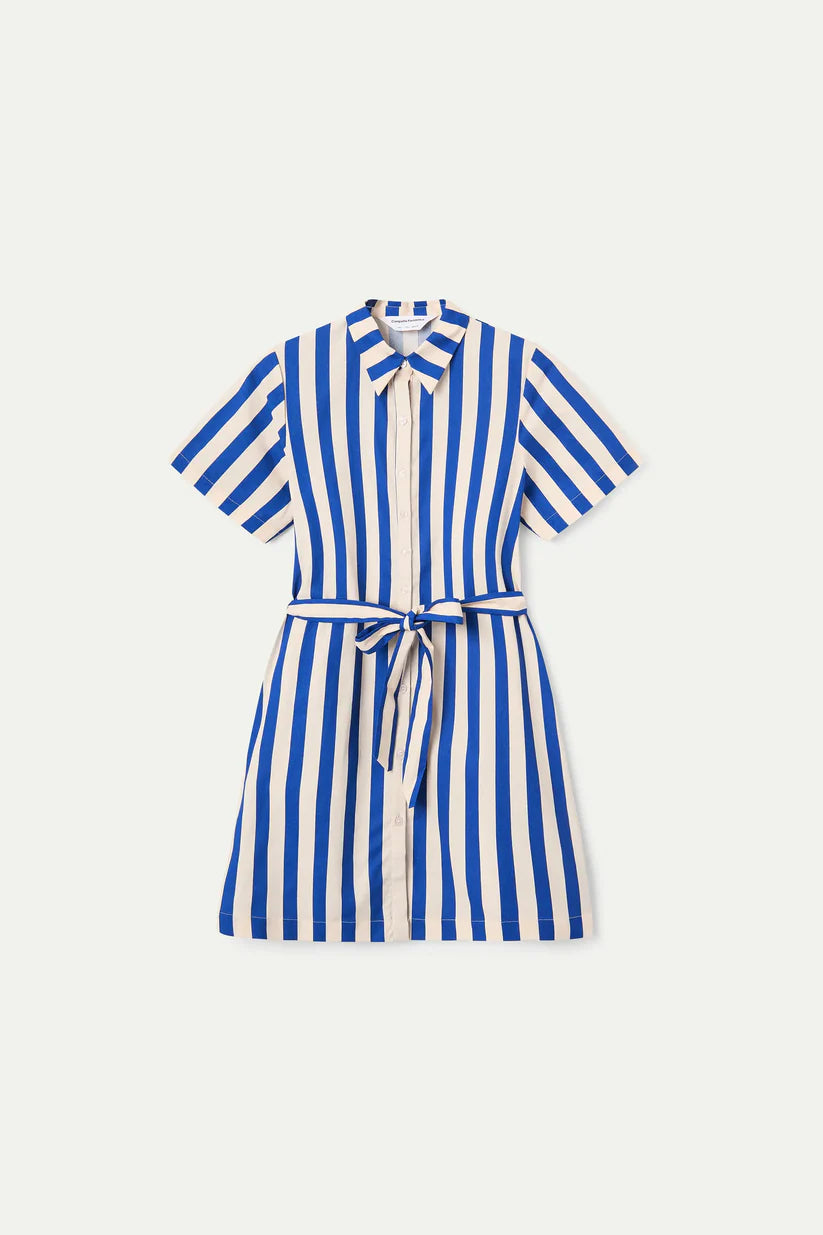 VESTIDO CORTO ESTAMPADO BAMBOO BLUE COMPAÑÍA FANTÁSTICA