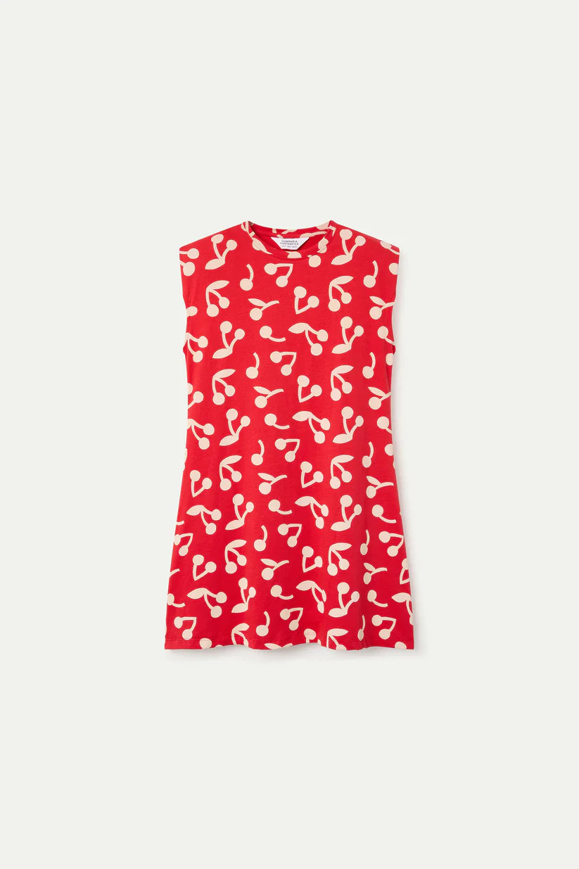 VESTIDO CORTO ESTAMPADO RED GUINDA COMPAÑÍA FANTÁSTICA