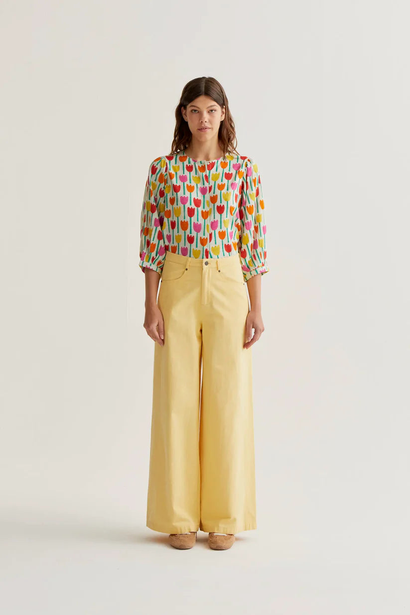 CAMISA ESTAMPADO TULIPA COMPAÑÍA FANTÁSTICA