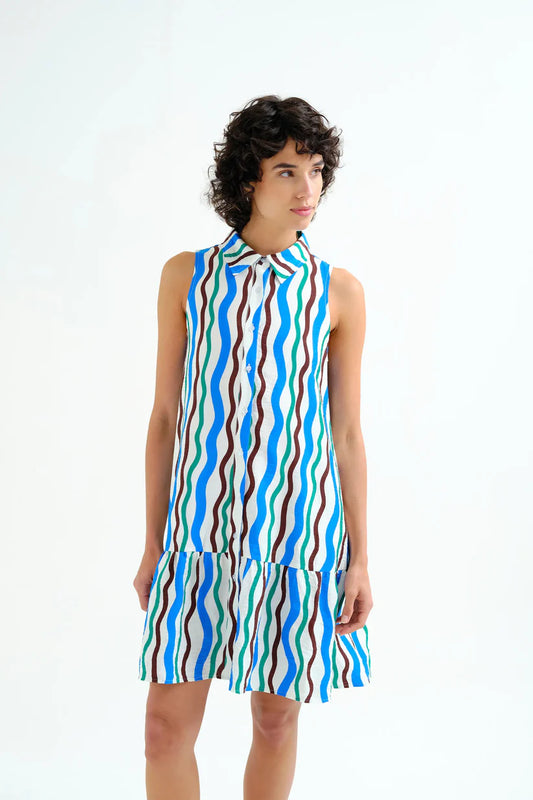 VESTIDO ESTAMPADO SEA & MOUNTAIN COMPAÑÍA FANTÁSTICA