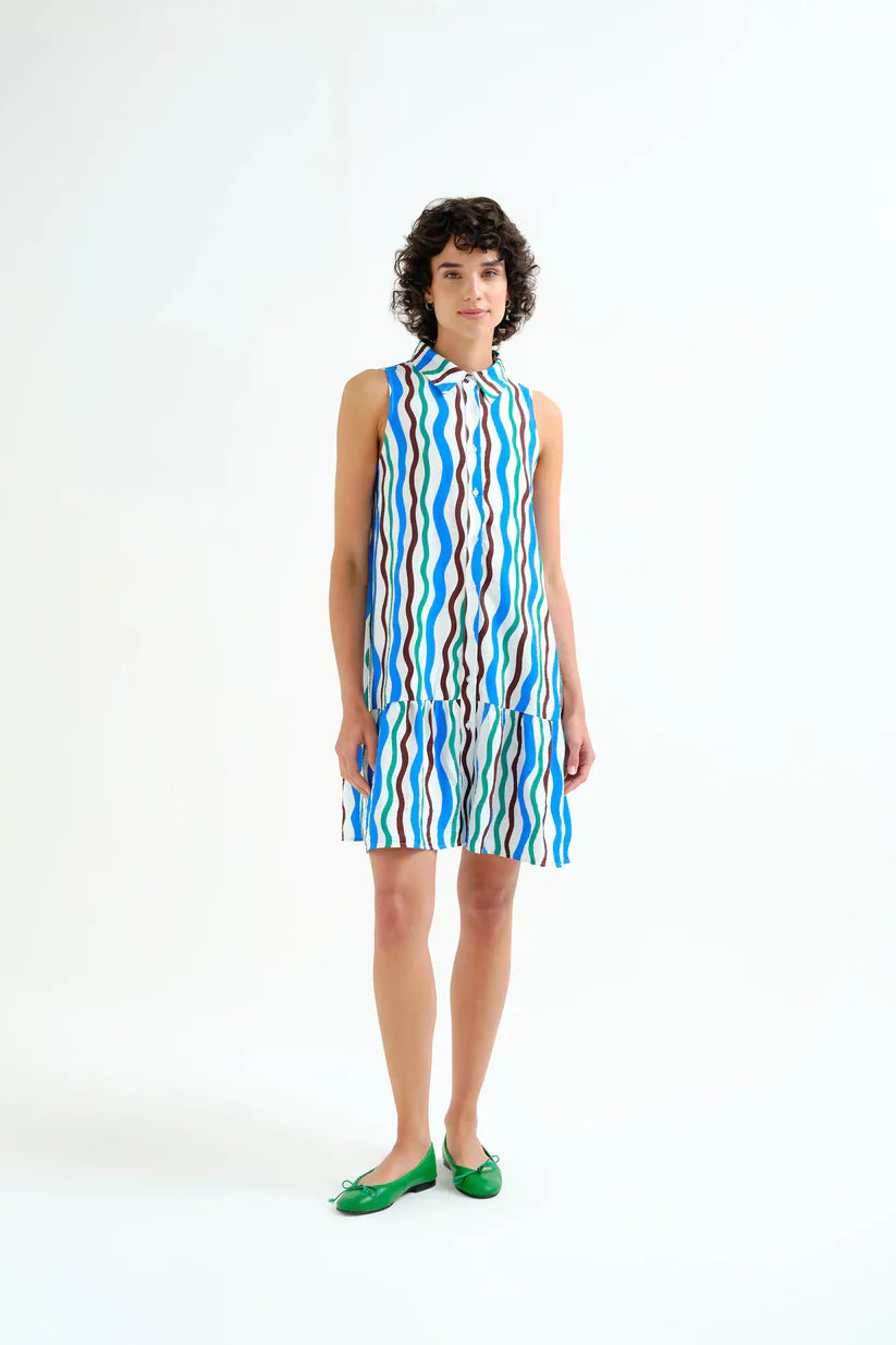 VESTIDO ESTAMPADO SEA & MOUNTAIN COMPAÑÍA FANTÁSTICA
