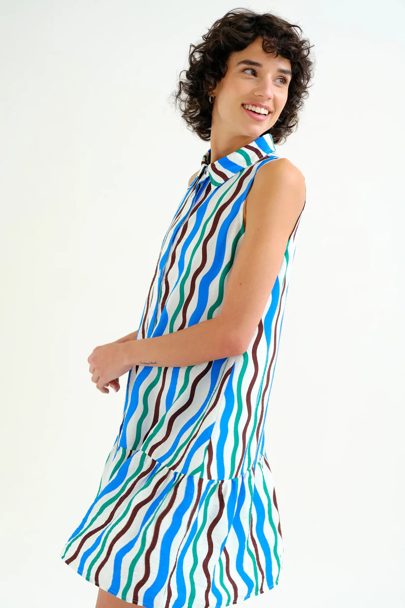 VESTIDO ESTAMPADO SEA & MOUNTAIN COMPAÑÍA FANTÁSTICA