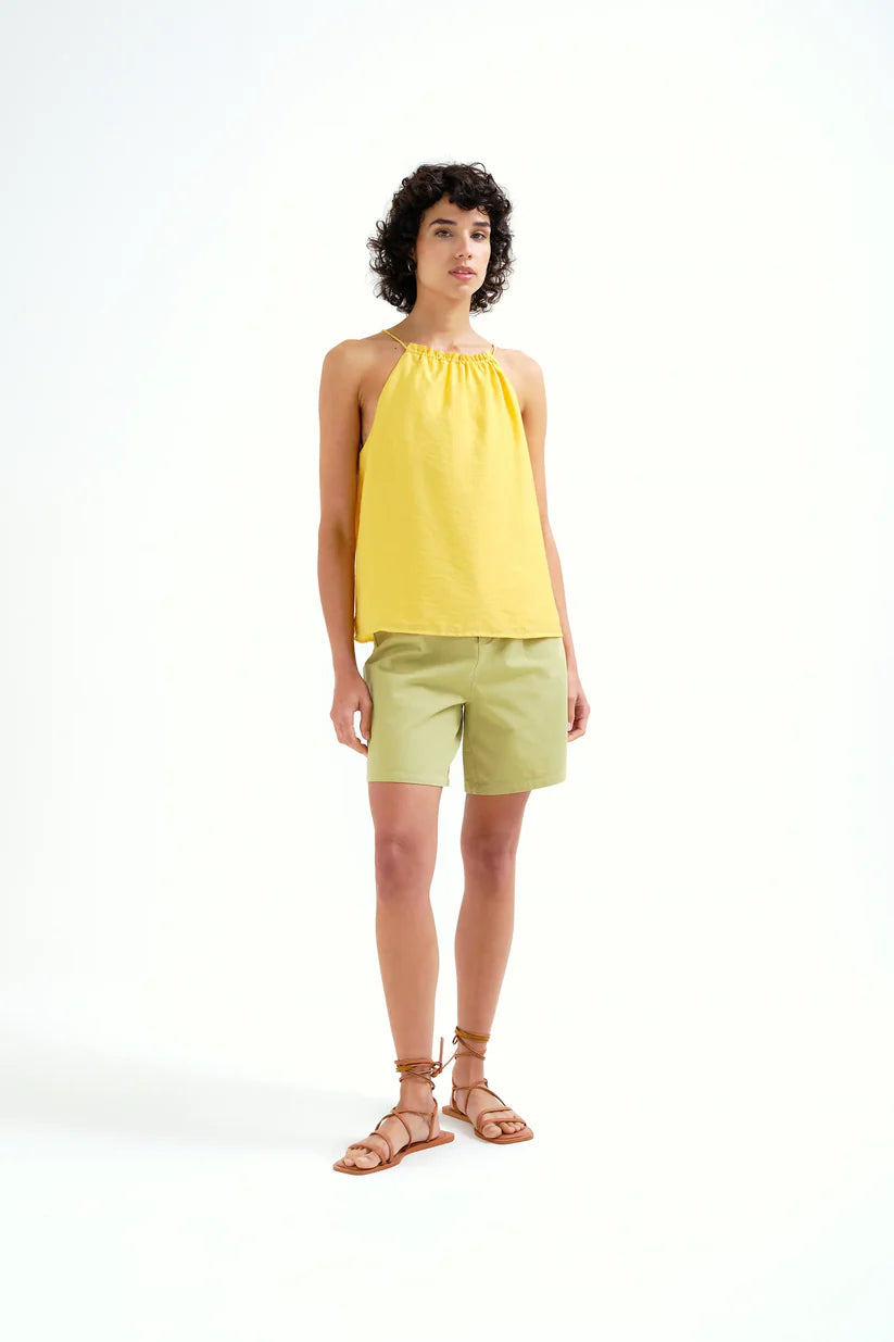 TOP HALTER AMARILLO COMPAÑÍA FANTÁSTICA
