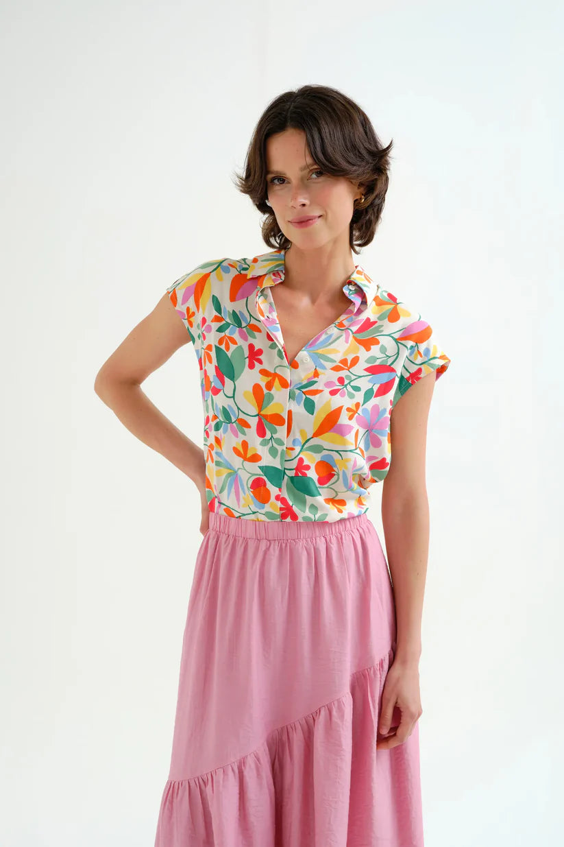 CAMISA ESTAMPADO LOTTO COMPAÑÍA FANTÁSTICA