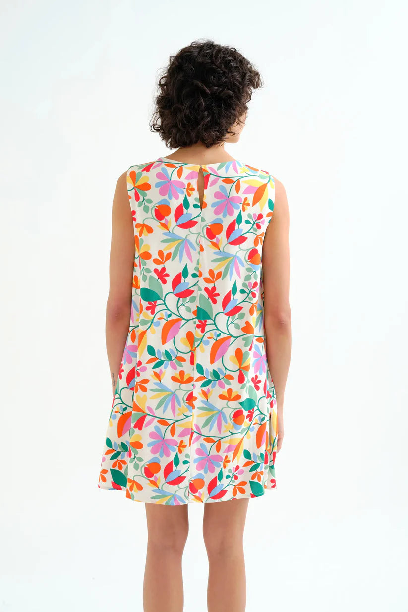 VESTIDO CORTO ESTAMPADO LOTTO COMPAÑÍA FANTÁSTICA