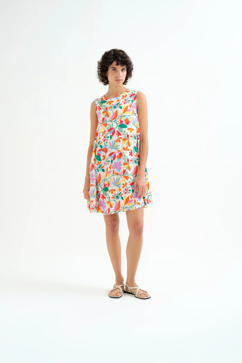 VESTIDO CORTO ESTAMPADO LOTTO COMPAÑÍA FANTÁSTICA