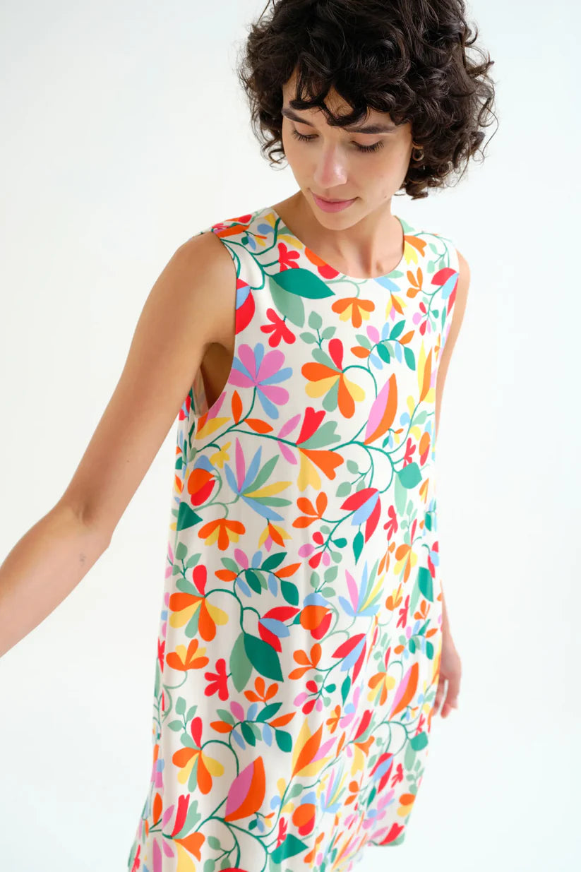 VESTIDO CORTO ESTAMPADO LOTTO COMPAÑÍA FANTÁSTICA