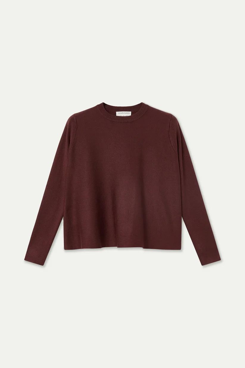 JERSEY BÁSICO MARRÓN COMPAÑÍA FANTÁSTICA