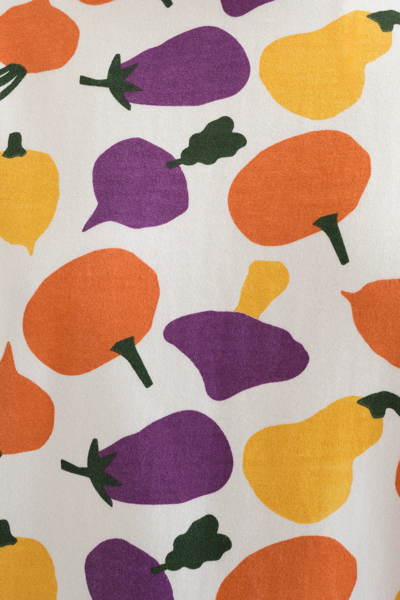 SUDADERA 100% ALGODÓN ESTAMPADO DE VERDURAS COMPAÑÍA FANTÁSTICA
