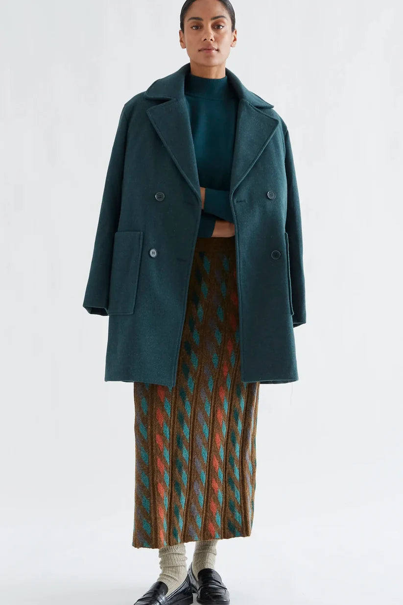 JERSEY CUELLO ALTO BÁSICO VERDE OSCURO COMPAÑÍA FANTÁSTICA