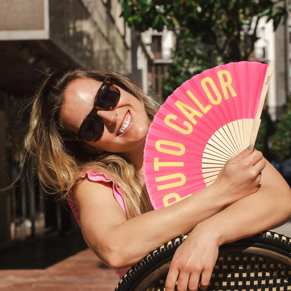 ABANICO ¨PUTO CALOR¨FISURA