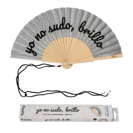 ABANICO ¨YO NO SUDO, BRILLO¨ FISURA