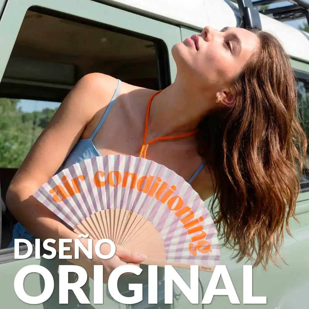 ABANICO ¨AIR CONDITIONING¨ FISURA