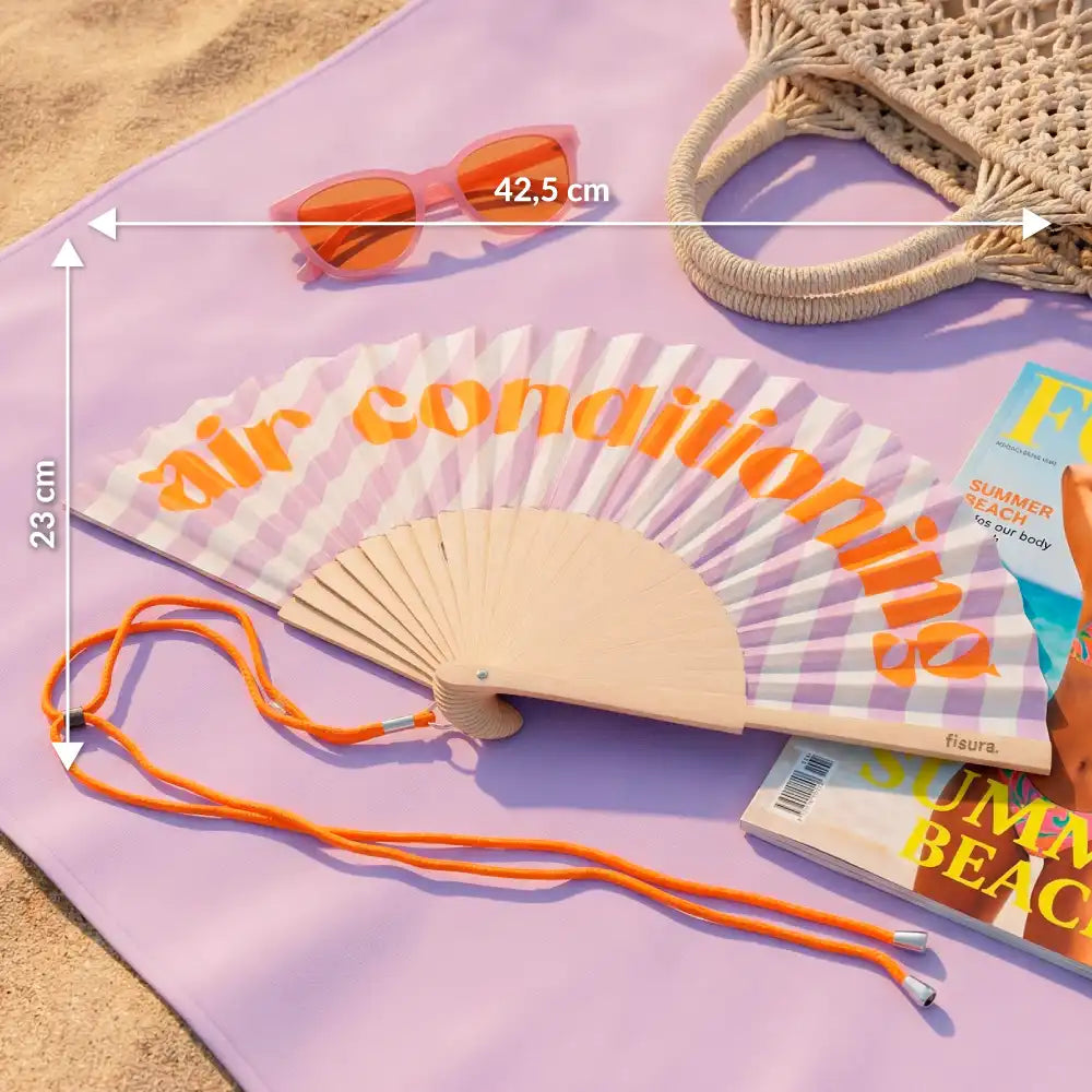 ABANICO ¨AIR CONDITIONING¨ FISURA