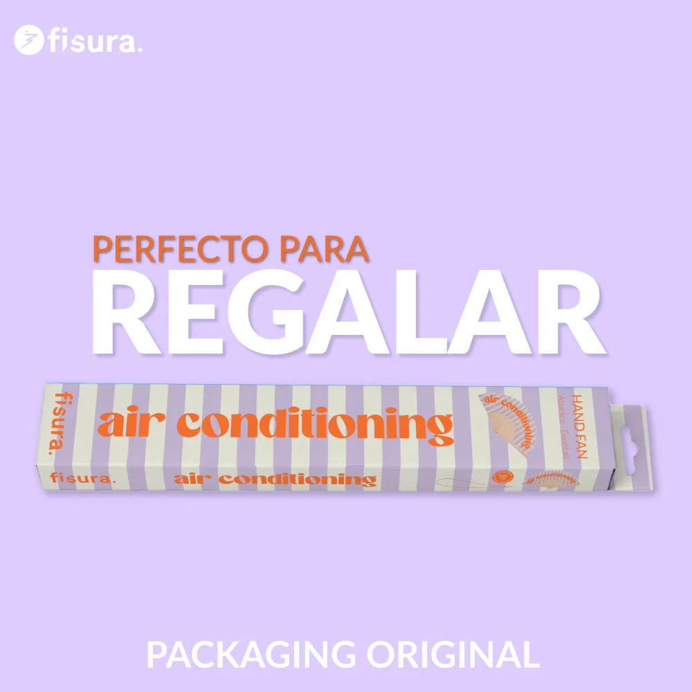 ABANICO ¨AIR CONDITIONING¨ FISURA