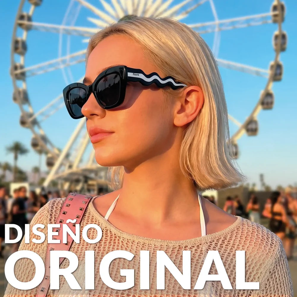 GAFAS DE SOL  ONDAS ¨LA DOLCE VITA¨FISURA