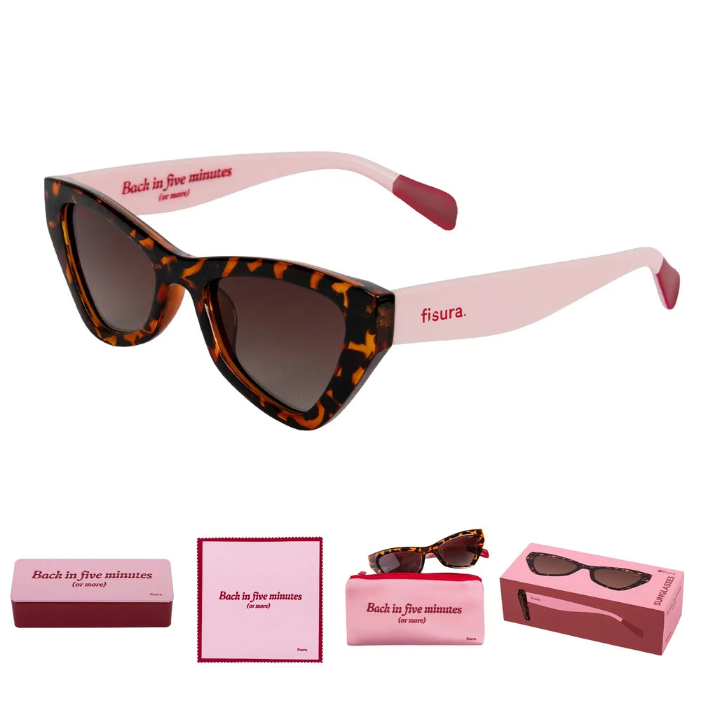 GAFAS DE SOL ¨BACK IN 5 MINUTES¨FISURA