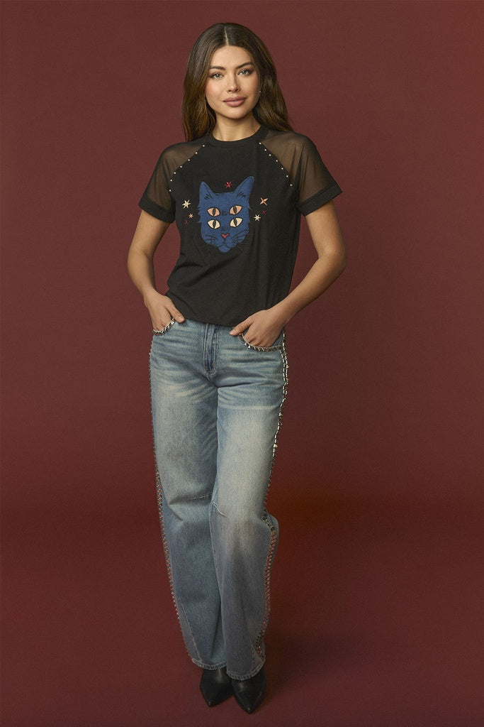BLUE LARRY TOP MINUETO
