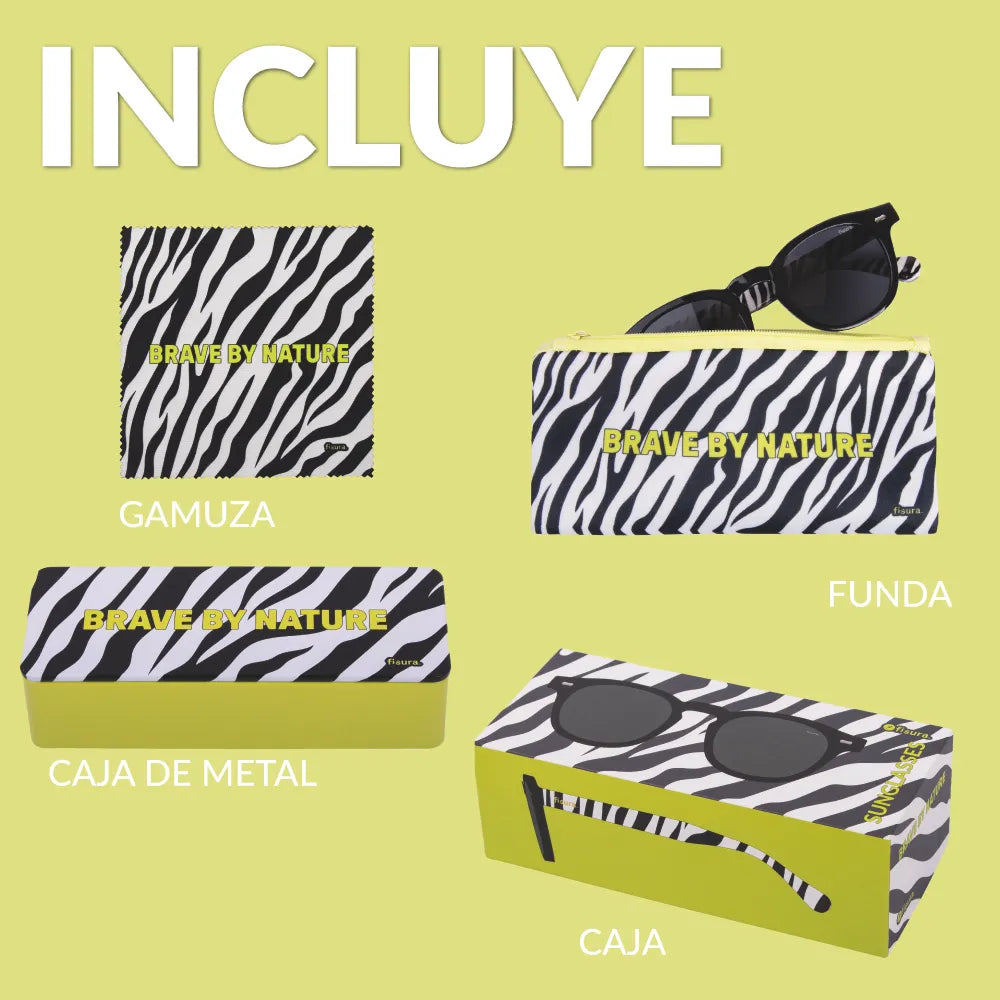 GAFAS DE SOL "BRAVE BY NATURE" FISURA
