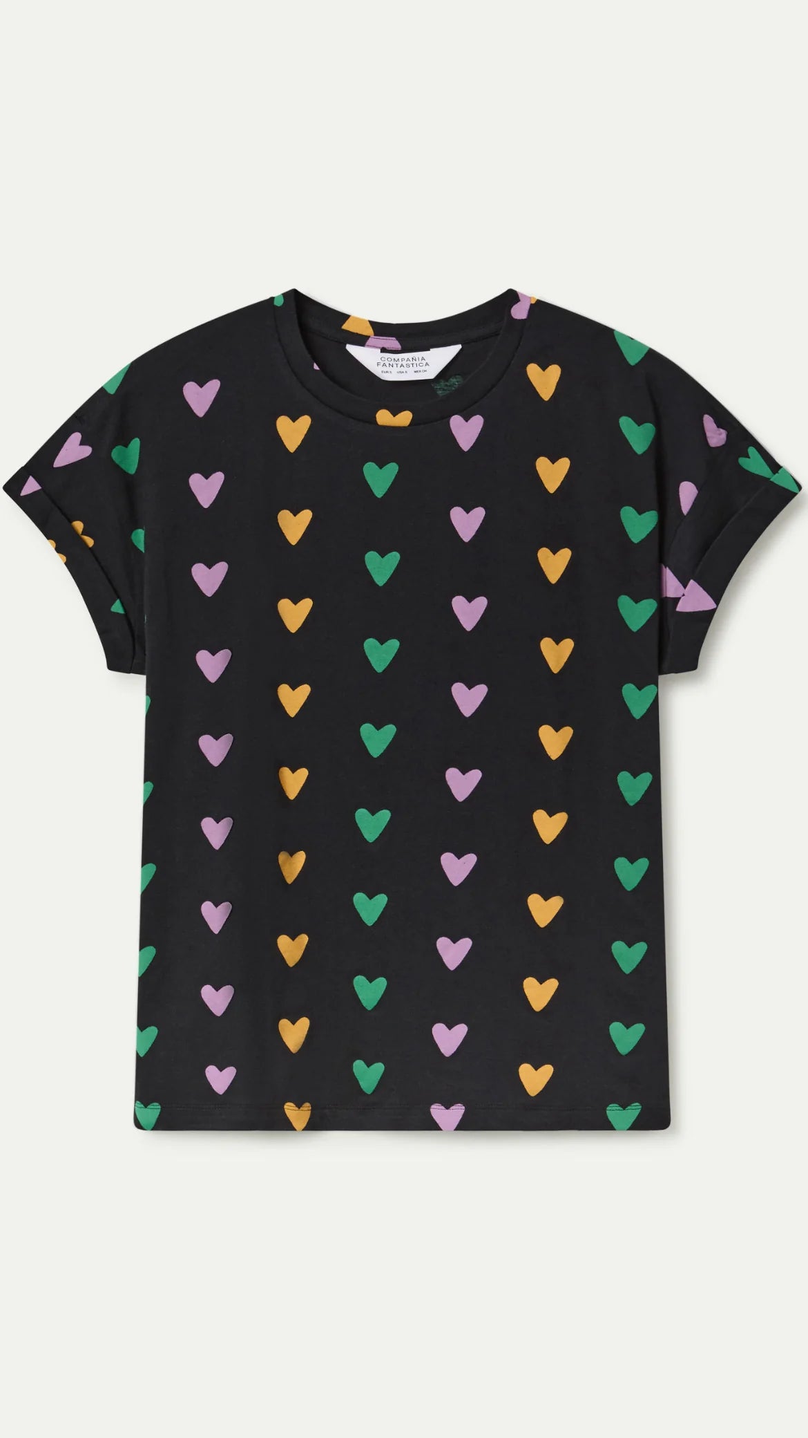 CAMISETA CORAZONES COMPAÑÍA FANTÁSTICA