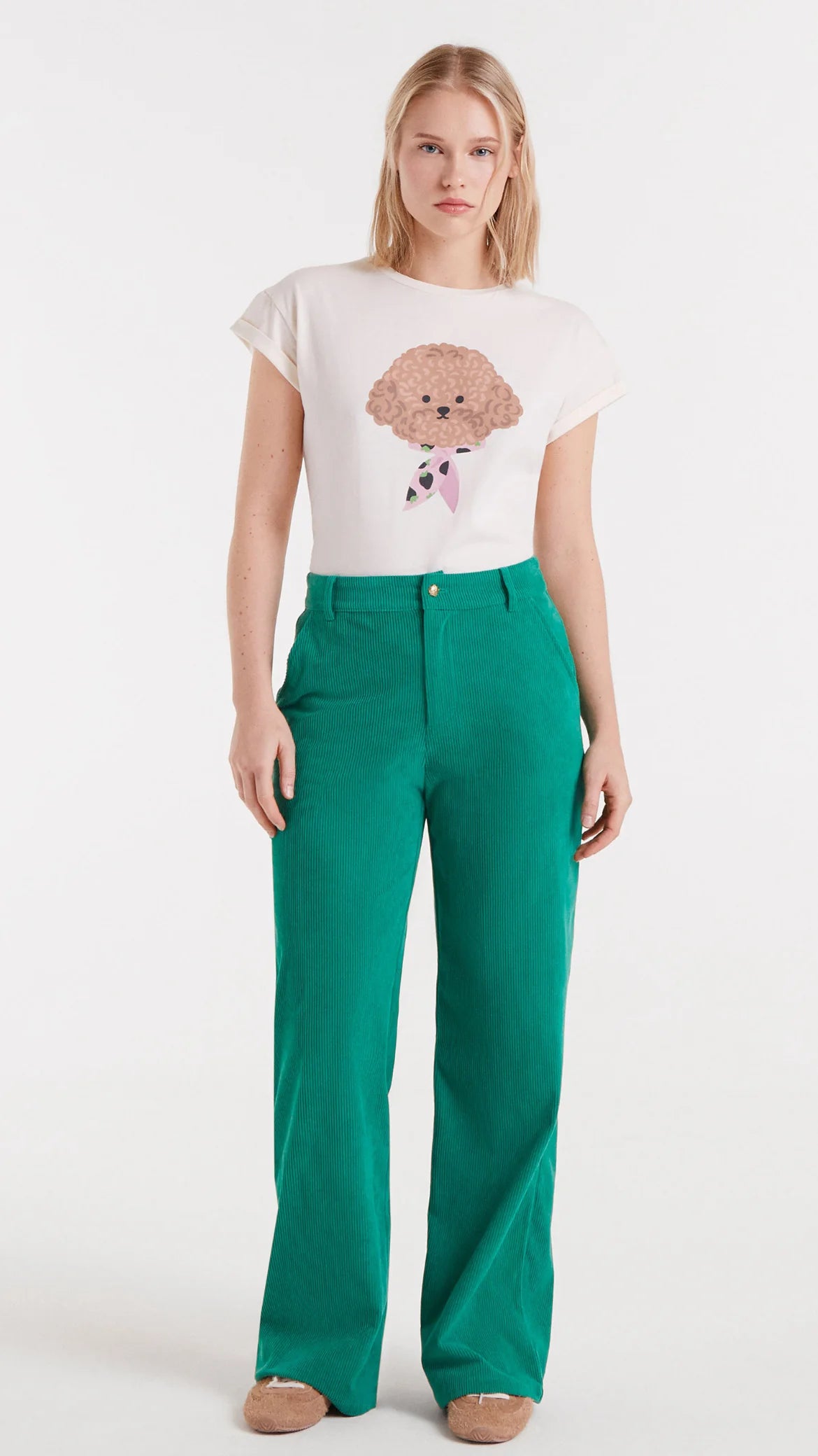 CAMISETA ESTAMPADO CANICHE COMPAÑÍA FANTÁSTICA