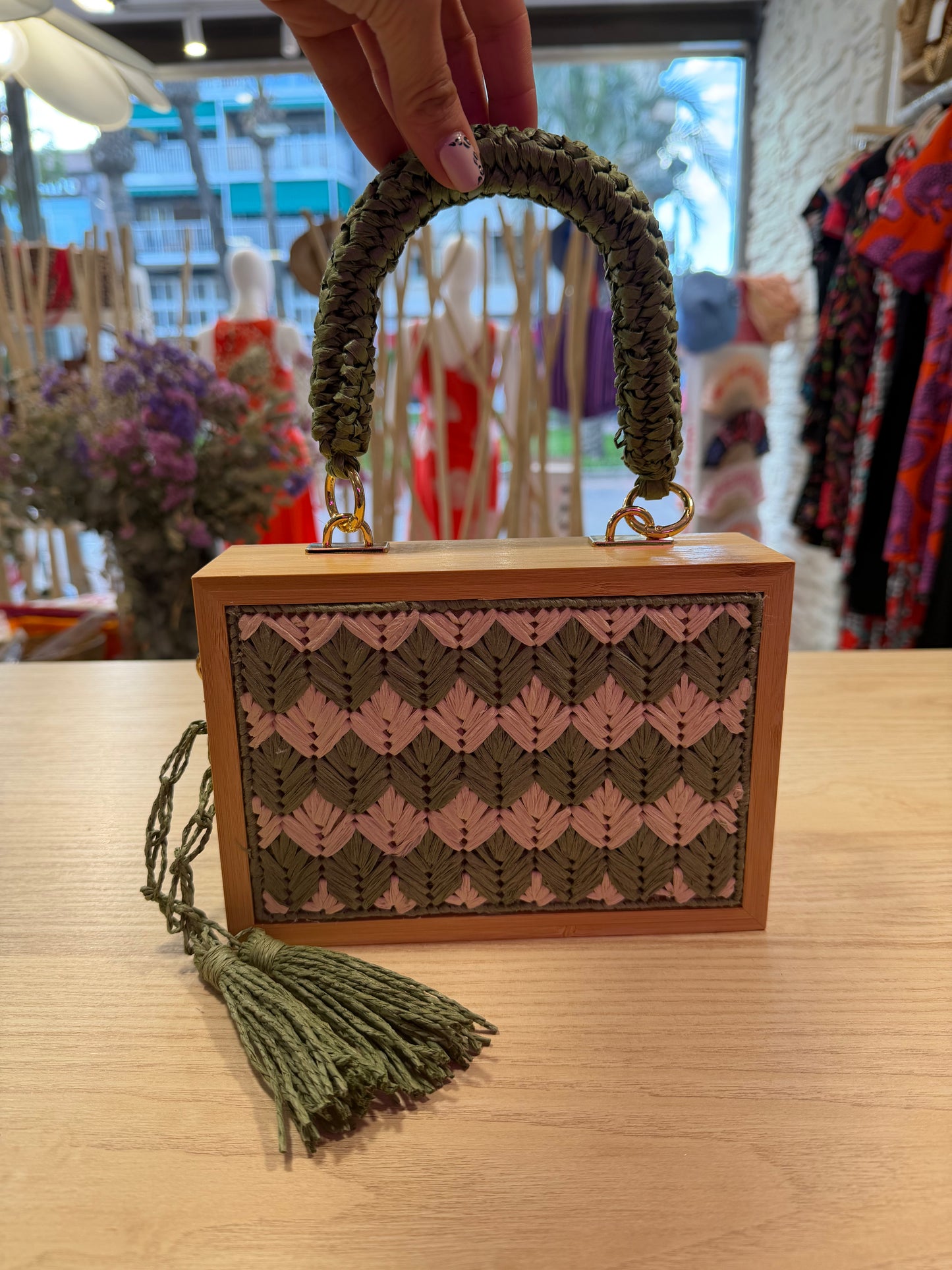CLUTCH DE MADERA