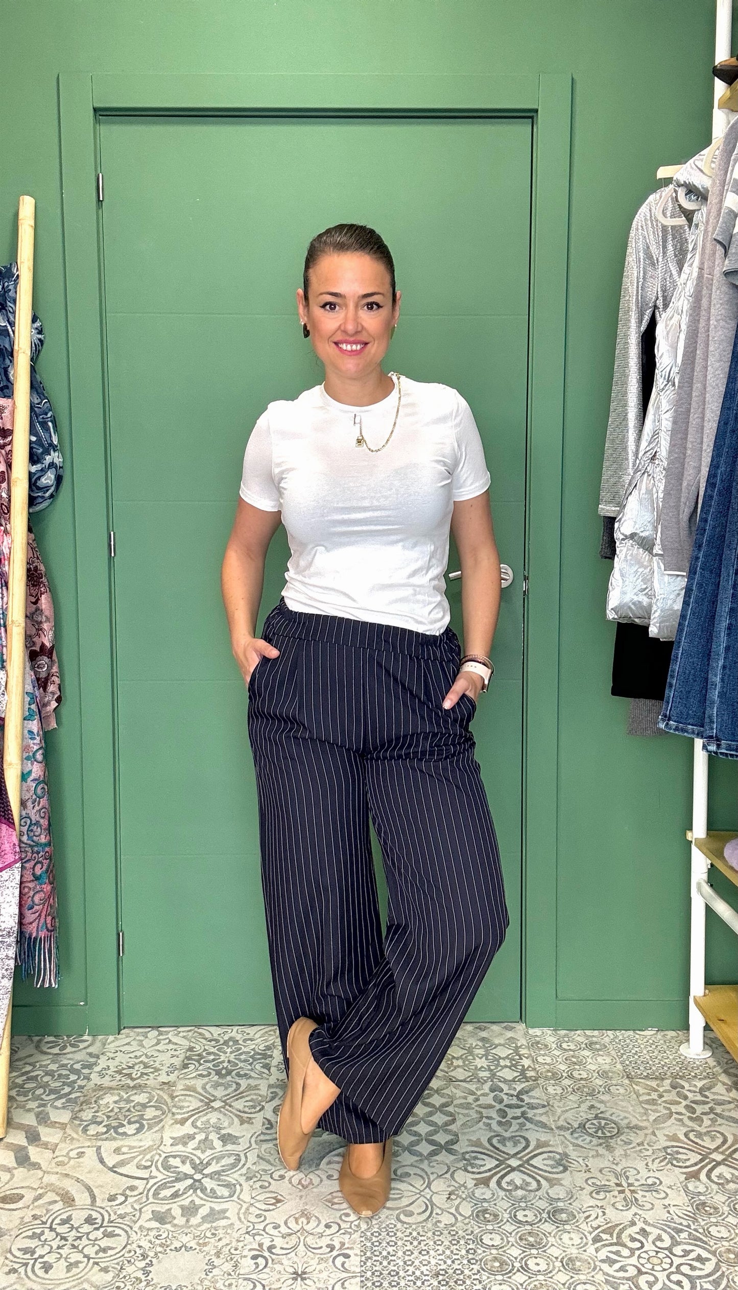 PANTALÓN RAYA DIPLOMÁTICA SMF&nbsp;