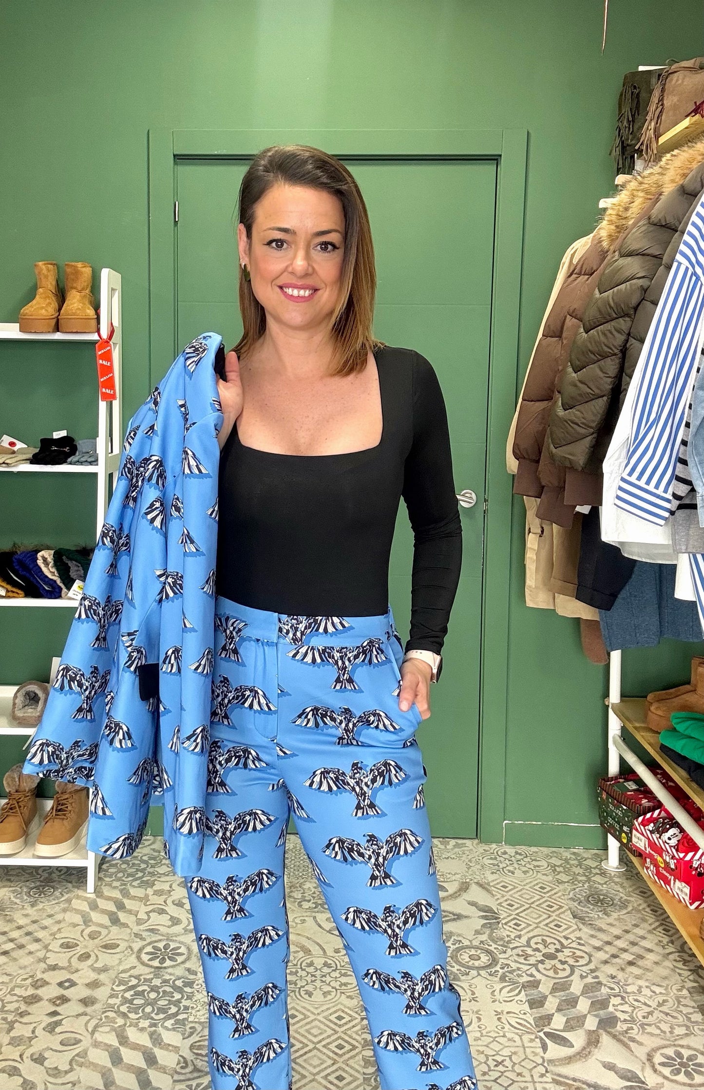 PANTALÓN PITILLO AZUL LOLINA