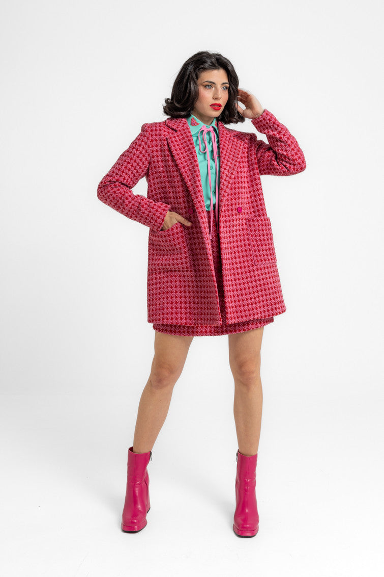 BLAZER OVER BOLSILLOS CROISSANT LOLINA